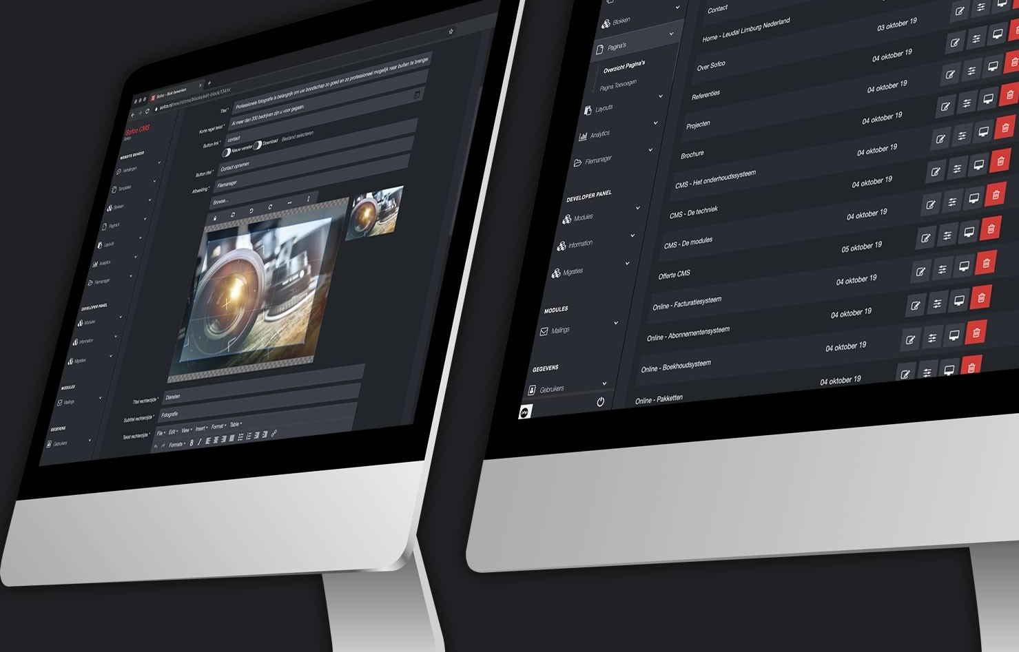 The maintenance system